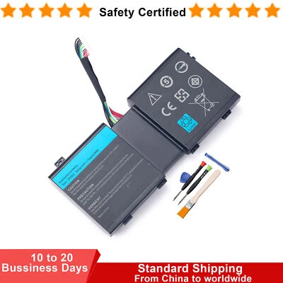 2F8K3 02F8K3 Akku für Dell Alienware 17 18 R1 M17X R5 M18X R3 P18E P19E 86WH - Bild 1 von 4