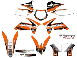2011-2012 KTM SXF 250 350 450 GRAPHICS SET DECO DECALS STICKERS 4-STROKE - Picture 1 of 4