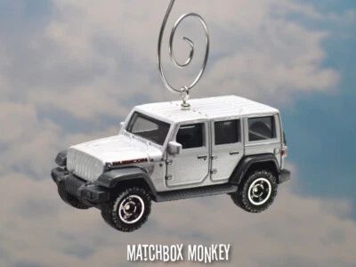 Елочное украшение 2018 '19 White Jeep Wrangler Rubicon X Unlimited JL с жестким верхом - Изображение 1 из 4