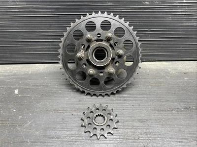 2007 Kawasaki Ninja ZX6R управляемые передние и задние звездочки #111925 - Изображение 1 из 4