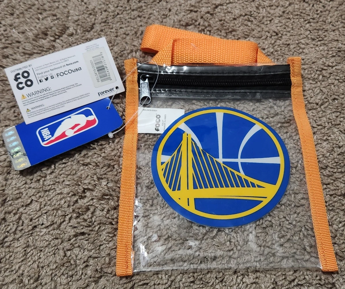 FOCO Golden State Warriors Core Duffel Bag – Turnbeutel Aus Wasserabweisendem Polyester – Ca. 53x28x28 Cm