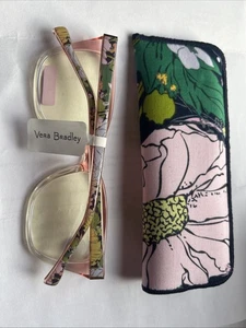 Vera Bradley Mason Readers +1.00 Bloom Boom NWT New with case blue light block - Picture 1 of 2