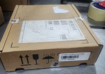 3x HP NC365T 593722-B21 4-PORT ETHERNET SERVER ADAPTER - New in Original Box! - Image 1 of 4