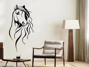 Horse Wall Stickers Car Decal Sticker Van Kids Wild Life Farm Animals Art DIY - Picture 1 of 15