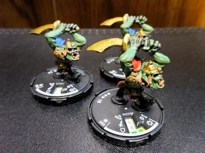Mage Knight Fodder Monster Set of 3 Figures, Rare International Edition, Used EE - Image 1 of 4
