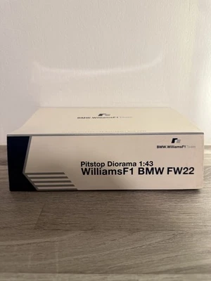 Minichamps 1.43 Jenson Button Pit Stop Diorama Model Limited Edition With Box - Image 1 of 4