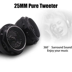 High Efficiency 140W Tweeter Speakers for Optimal For Car Sound Quality - Picture 1 of 8