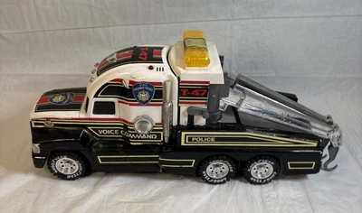 Buddy L Voice Command Vintage 1992 Highway Patrol Tow Truck Lights Sound Read - Image 1 of 4