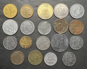 Lot collection de pièces instantanées Italie époque WW2 19 pièces variété monde étranger - Photo 1/6