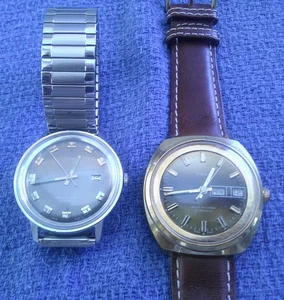2 Timex Vintage 1971/72 & 1975 Viscount Automatik Uhren - Bild 1 von 8