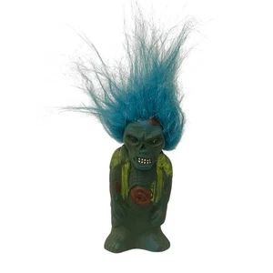 Halloween Pocket Screamer GUTROT Blue Hair Zombie Hollers Screeches & Moans - Picture 1 of 11