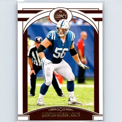 2020 Panini Legacy Quenton Nelson #33 Indianapolis Colts - Image 1 of 2
