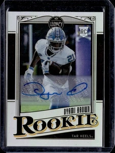 2021 Panini Legacy Autograph Dyami Brown Rookie - Picture 1 of 2