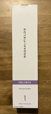 Rodan & Fields Unblemish очищающее средство от акне 4,2 унц шаг 1 срок годности 2/27 - Изображение 1 из 2
