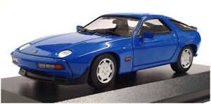 Maxichamps 1/43 Scale 940 068124 - 1979 Porsche 928 - Blue