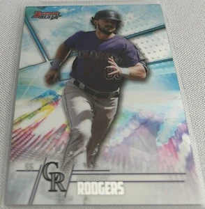 2018 Bowman's Best Baseball Brendan Rodgers Colorado Rockies Top Prospects #TP13 - Picture 1 of 2