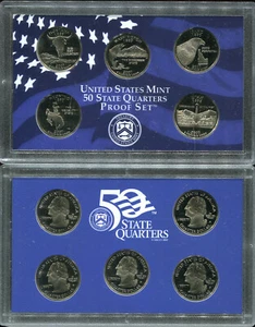 2007-S US MINT CLAD STATE QUARTER PF SET (D620) NO BOX OR COA - Bild 1 von 3