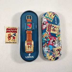 Orologio Disney Topolino Unlimited Steamboat Willie Lorus con custodia - Foto 1 di 4