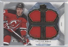 2016-17 Upper Deck The Cup Cup Foundations Quad Jersey /25 Taylor Hall #F-TH