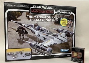 Star Wars The Mandalorian N-1 Starfighter mit 3,75" Actionfiguren + BONUS - Bild 1 von 2