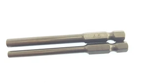 7 cm XL 3.8 mm & 4.5 mm Nintendo Security Screwdriver Game Bit Tool Set NES SNES - Picture 1 of 1