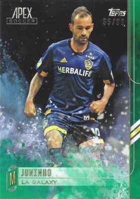 2015 Topps Major League Soccer Apex Base Green Parallel /99 (61 - 70) - MLS - Image 1 of 2