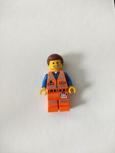 Lego Minifigures The Lego Movie tlm087 Emmet Lopsided Closed Mouth Smile