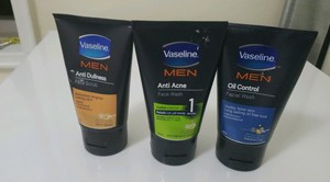 vaseline facial foam