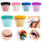 50pcs Eyelash Brush Mascara Wands Spoolies for Eye Lashes Extension Eyebrow #CA