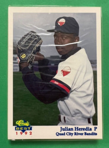 1992 CLASSIC BEST QUAD CITY RIVER BANDITS TEAM SET SEALED SWEENEY