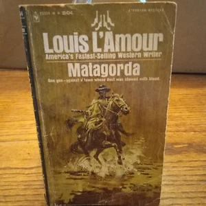 Malagorda  Louis L'Amour Western Novel Paperback Book - Picture 1 of 4