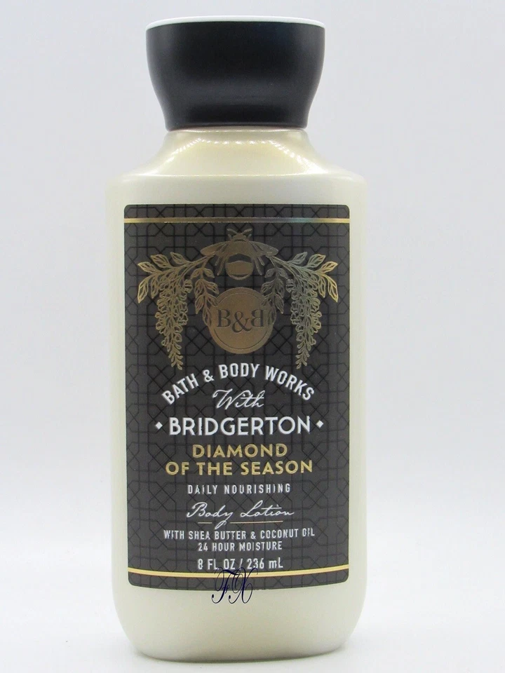 BATH & BODY WORKS BRIDGERTON 季节钻石身体乳液 8 液盎司 — 第 1/1 张图片