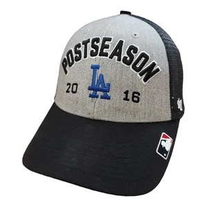 Los Angeles Dodgers 47' Brand Snapback Baseball Hat Men's Postseason 2016 - Picture 1 of 9