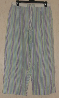 EXCELLENT WOMENS JOCKEY MULTI COLOR STRIPE PAJAMA / LOUNGE PANTS   SIZE XXL - Изображение 1 из 3