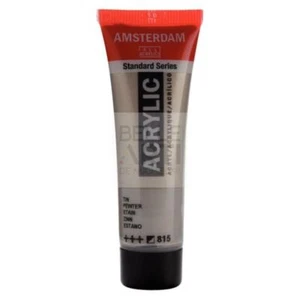 COLORE ACRILICO 815 PEWTER AMSTERDAM "ACRYLIC" TUBO DA 20ML - Imagen 1 de 4