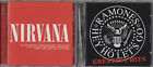 ICÔNE : Nirvana / Hey Ho Let's Go : RAMONES Greatest Hits (2  VENTE DE CD)