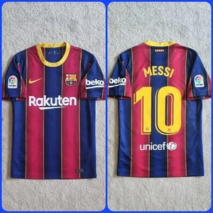 FC Barcelona 2020/21. Talla S. MESSI ÚLTIMA TEMPORADA. ORIGINAL. EXCELENTE - Imagen 1 de 12