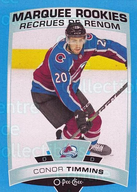 2019-20 O-Pee-Chee Blue #644 Conor Timmins - Image 1 of 1