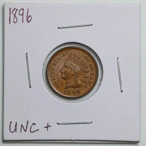 1896 1C Indian Head Cent in UNC+ Condition #11494 - Picture 1 of 2