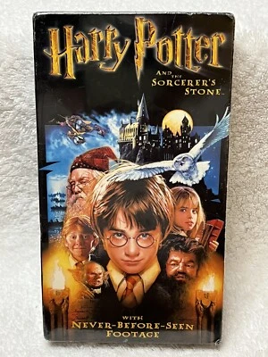 Harry Potter & The Sorcerer’s Stone/2001 VHS Daniel Radcliffe/Emma Watson New - Image 1 of 4