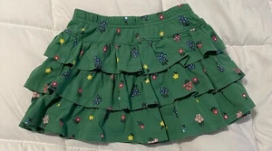 Hanna Andersson Green Skort Girls Size 110 5 - Picture 1 of 2