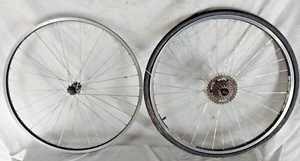 Trek Bontrager AT-550 700c Road Bike Wheel Set 135/100 Hybrid Clincher Ships USA - Picture 1 of 13