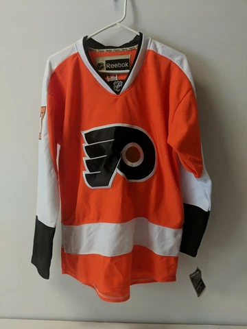 NEW NHL PHILADELPHIA FLYERS 17 CARTER HOCKEY JERSEY SIZE 46 Reebok NWT ~ bag385 Cover