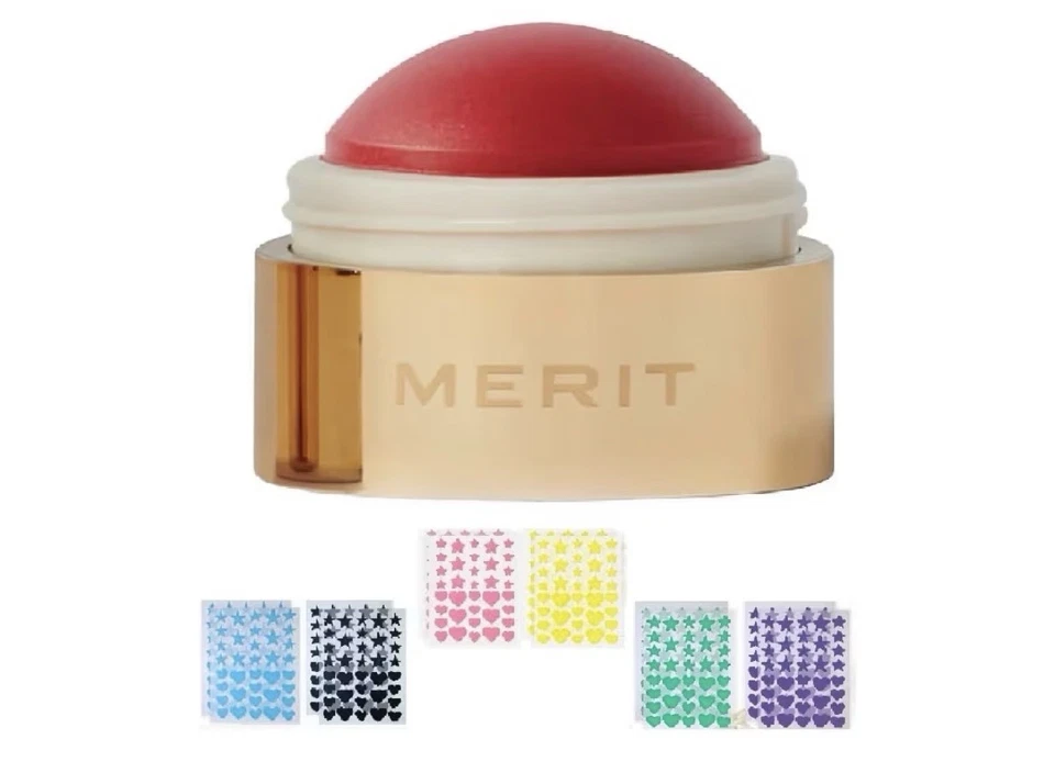 Merit Flush Balm Cream Blush New Rouge 0.31oz Bonus Acne Patch(36 Pieces)mew Box - Image 1 of 4
