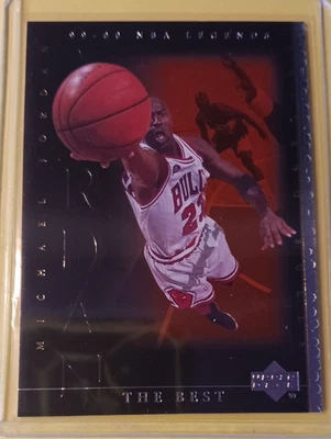 2000 Upper Deck The Best NBA Legends Michael Jordan #90 Bulls - Image 1 of 2