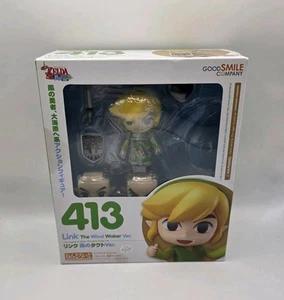 Nendoroid 413 The Legend of Zelda Action Figure Link Wind Waker HD New GoodSmile - Picture 1 of 10
