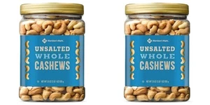 Member's Mark Unsalted Whole Cashews 33 oz. A1 Pack of 2 - Picture 1 of 1