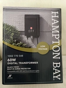 Hampton Bay Low-Voltage 60-Watt Digital Landscape Transformer - Picture 1 of 2