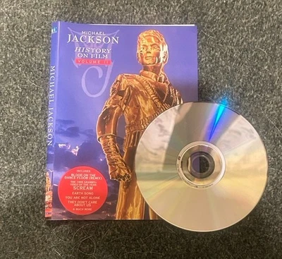 Michael Jackson - HIStory Volume II - DVD & Inlay Inc - NO CASE - Free P&P - Image 1 of 2