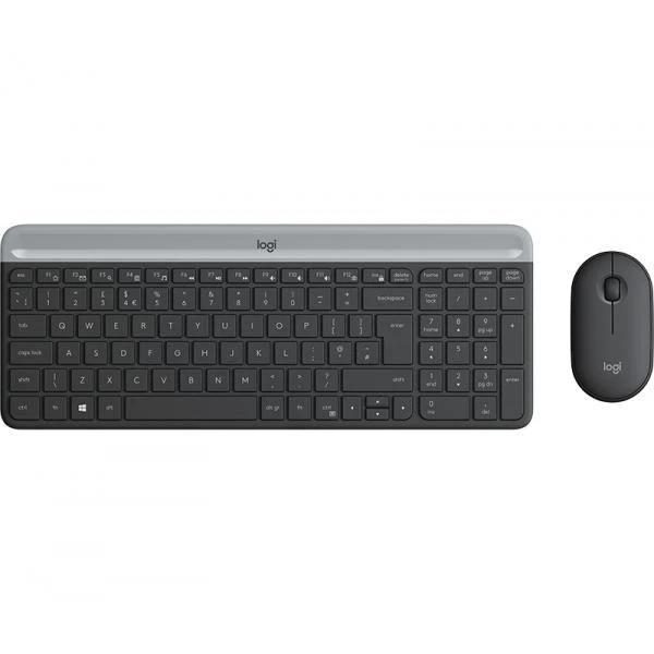Logitech Mk470 Tastiera RF Wireless QWERTY Italiano Grafite